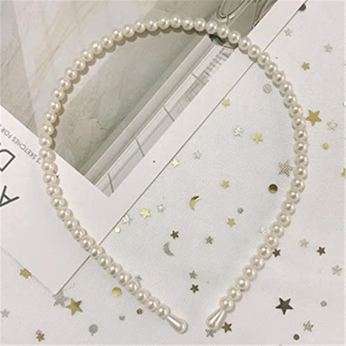 GJGFKO Bandeau Perle Accessoires pour Cheveux pour Femmes pour Femmes hidial Headwear Reine Couronne Bijoux de Luxe Beau cadeau-bk12-7 Cover