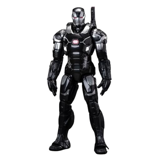 Image of ZD Toys Action Figure - 7 Inch War Machine, Interchangeable Parts & Stand, Premium Collectibles, Durable PVC Material, Ideal Gift for Collector & Fans, Ages 15+ Years