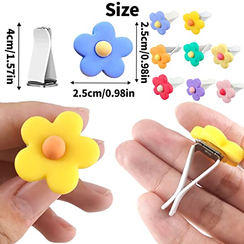 Sugamm 8 Pack Clip Sfiato dell'aria del Fiore