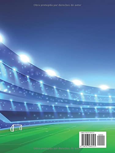 Miniatura 2 de Cuaderno para Entrenadores de Fútbol Libreta Táctica de Fútbol. Plantillas de Juego para Entrenamientos con Esquemas de Campos de Fútbol y Espacio
