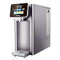 Suiysuim Countertop Reverse Osmosis System, 6 Stage Countertop Water Filtration,WP-RSA Countertop RO Alkaline Remineralization Water Filter, 3:1 Pure to Drain, Self-Flush with Pure Water (Silver)