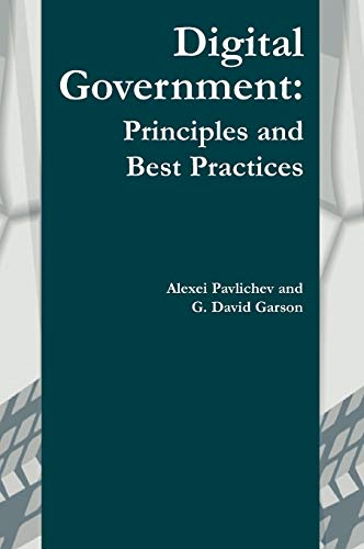 Digital Government: Principles and Best Practices