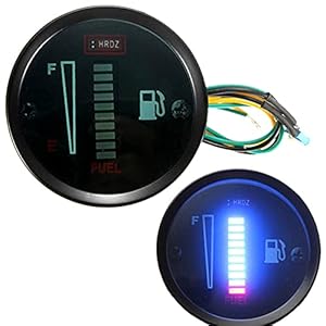 Rastky LED Wskaźnik Paliwa Motocyklowy 52mm