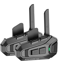 Amazon.co.jp: HYCOMM H2 バイク用インカム 2人同時通話 FMラジオ 35