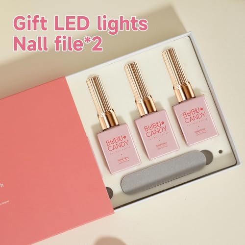 Set de Gel para Uñas Rose Coast 6 Pcs 15ml con Luz LED miniatura 3