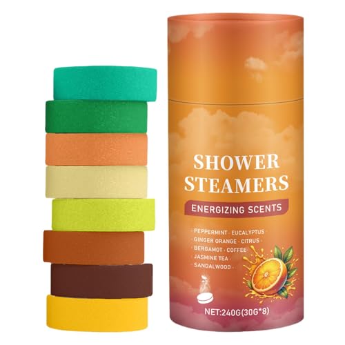 Tablette de bain pour femme | Cuiseur vapeur relaxant | Défroisseurs à vapeur pour soulager le stress | Tablettes de douche pour femmes | Cuiseur vapeur apaisant | Parfum durable et apaisant pour une