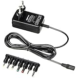 transformador 220 a 12v 3a Adaptador de fuente de alimentación de repuesto, universal, duradero y de alta calidad, con voltaje de entrada de 100-240 V CA