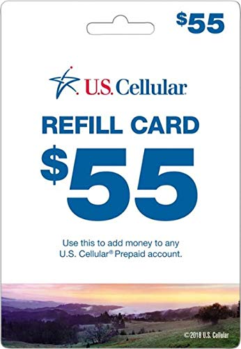 U.S. Cellular - $55 Refill Card (Mail Delivery)