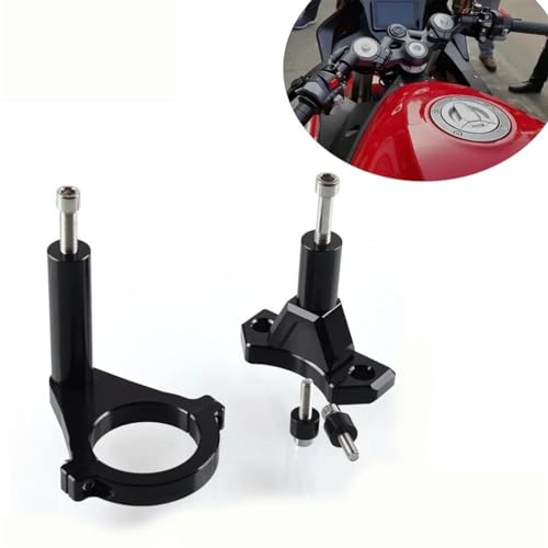 Support d'amortisseur de direction moto QJMOTOR 600 kit fixation stabilisation