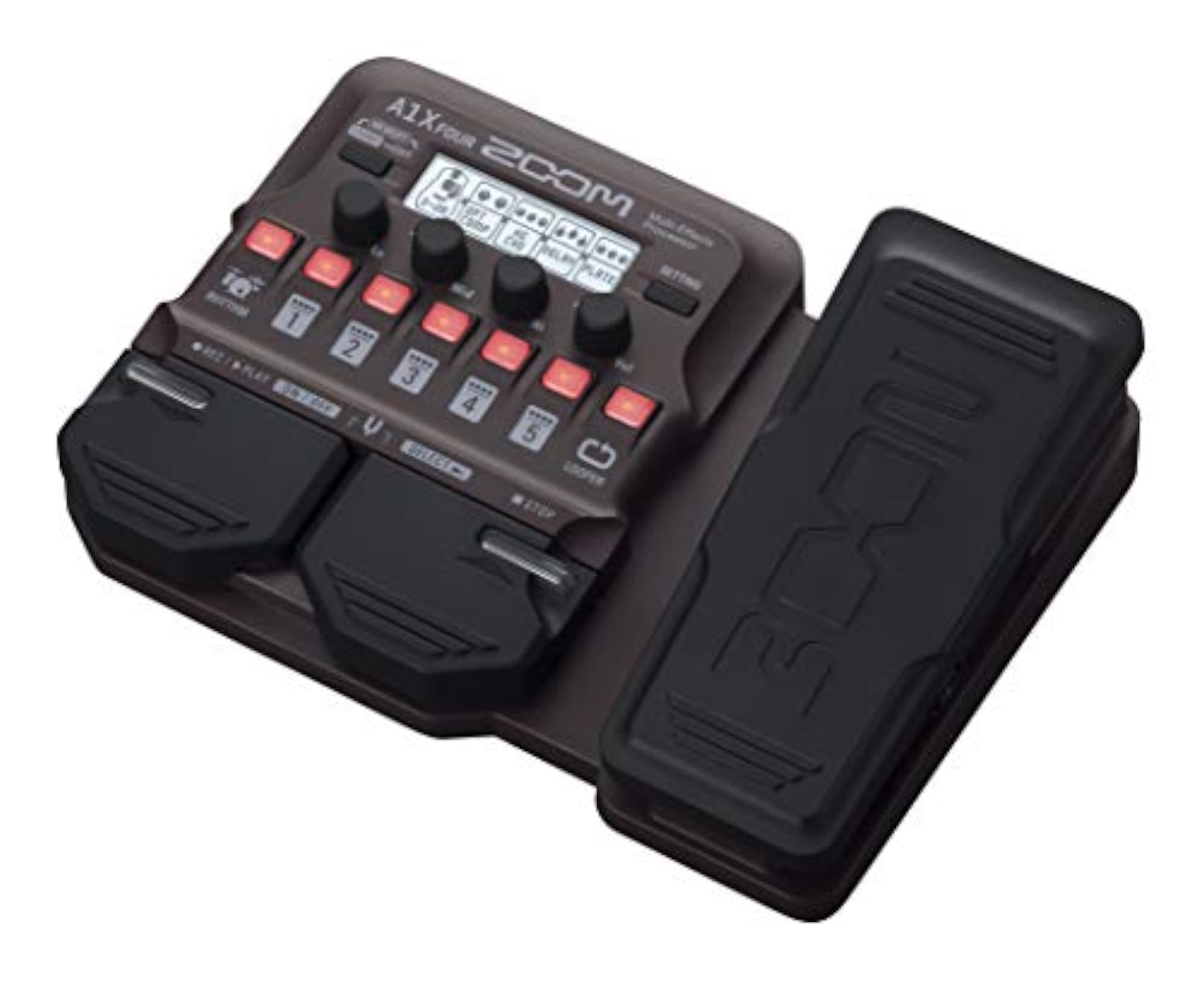A1X FOUR Acoustic Instrument Multi-Effects Processor with Expression Pedal