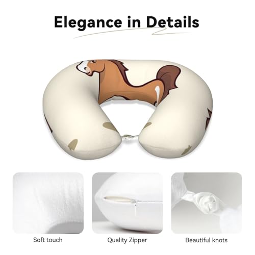 Almohada de espuma viscoelástica 30 cm x 25 cm para viaje miniatura 4