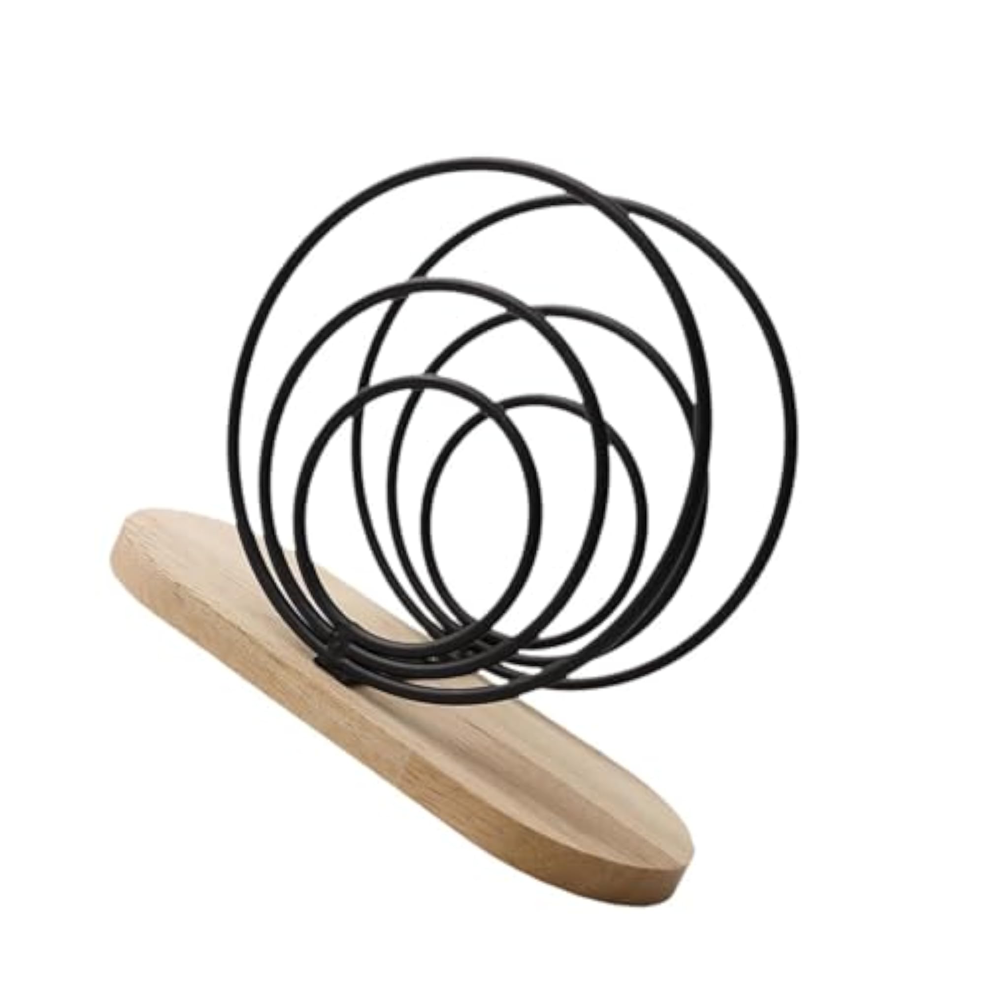 Upright Napkin Holder for Picnic and Buffet, Black