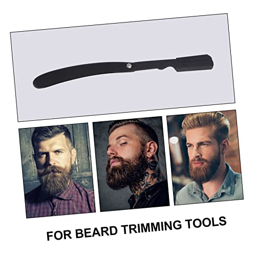 KALLORY Suporte De Navalha Gravado Suporte Para Navalha Ferramenta Para Aparar Barba Suporte Para Ba