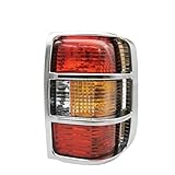 Esta luz de freno trasera para automóvil está hecha de una carcasa de plástico resistente y duradera.