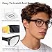 Precision LED Light Blocking Stickers for Ray-Ban Meta Wayfarer, Skyler & Headliner (Gen 2) & Oakley Meta HSTN Smart Glasses Accessories, Removable Low-Tack Blackout Camera Light Covers, 20 Pack