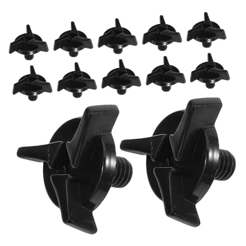 GRIRIW 12 Pcs Motorcycle Visor Screws Kit Replacement Screws for Easy Installation Tear Resistant and Riding Styles