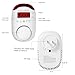 Combination Gas & Carbon Monoxide Detectors Plug in, 2-in-1 Natural Gas Detector & Carbon Monoxide Alarm, CO Detector Alarm & Propane, Methane, Explosive Gas Detector for Home,RV,Easy to Install