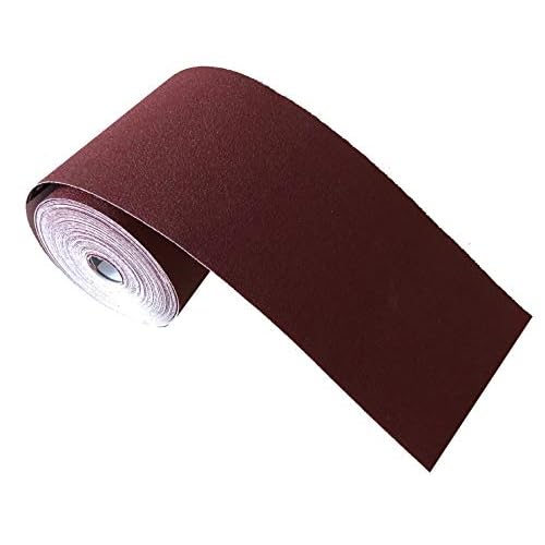 Schleifpapier Rolle, 115 mm x 10 m, Korn 60, Aluminiumoxid Rolle