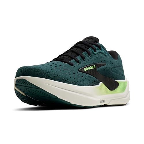 Brooks �����Y Ghost Max 3 �j���[�g���� �����j���O&�E�H�[�L���O�V���[�Y, Atlantic Deep Black Green, 25.5 cm