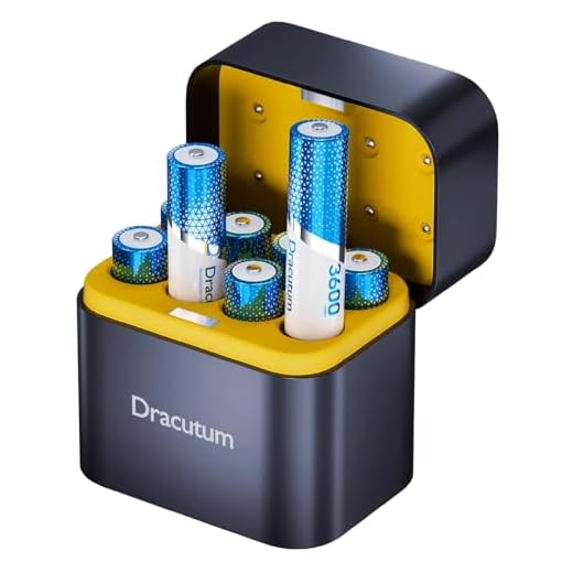 AA Wiederaufladbare Lithium Akkus 8 Pack mit Ladegerät, 1.5V 3600mWh Hohe Kapazität Wiederaufladbare AA Akkus, 2000 Zyklen Lang anhaltende Li-Ion Doubel A Batterien