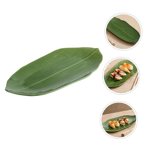 Set de platos cerámicos rectangulares para sushi 12 pulgadas miniatura 6