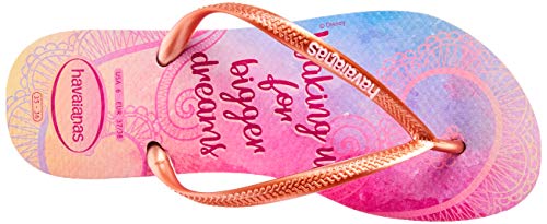 Chinelo Slim Princess, Havaianas, Feminino, Rosa Cream, 37/38