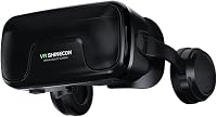 Hoorawwi VR Headset 3D játékokhoz és filmekhez iOS Android okostelefonokhoz kontroller fejhallgatóval 8