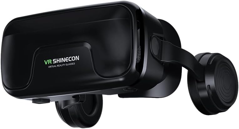 Hoorawwi VR Headset 3D játékokhoz és filmekhez iOS Android okostelefonokhoz kontroller fejhallgatóval