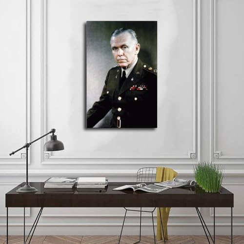 Décoration murale George C Marshall 20x30 cm pour petit espace - 3