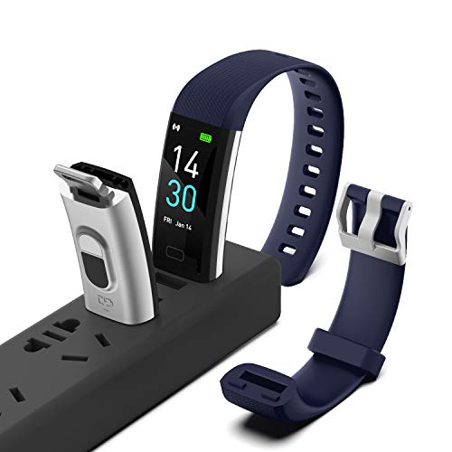 Fitness Tracker with Step/Distance/Calories Counter, Activity Tracker with Heart Rate Monitor, Slim Style Watch IP68 Waterproof, Sleep Monitor Tracker, Pedometer Watch for Women Men - Thumbnail 7