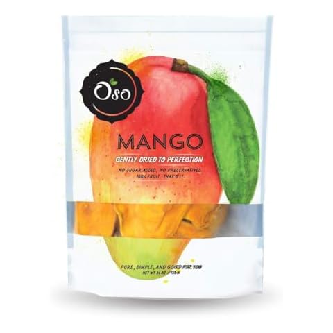Oso Snacks Premium Dried Mango Slices, 26oz Cover