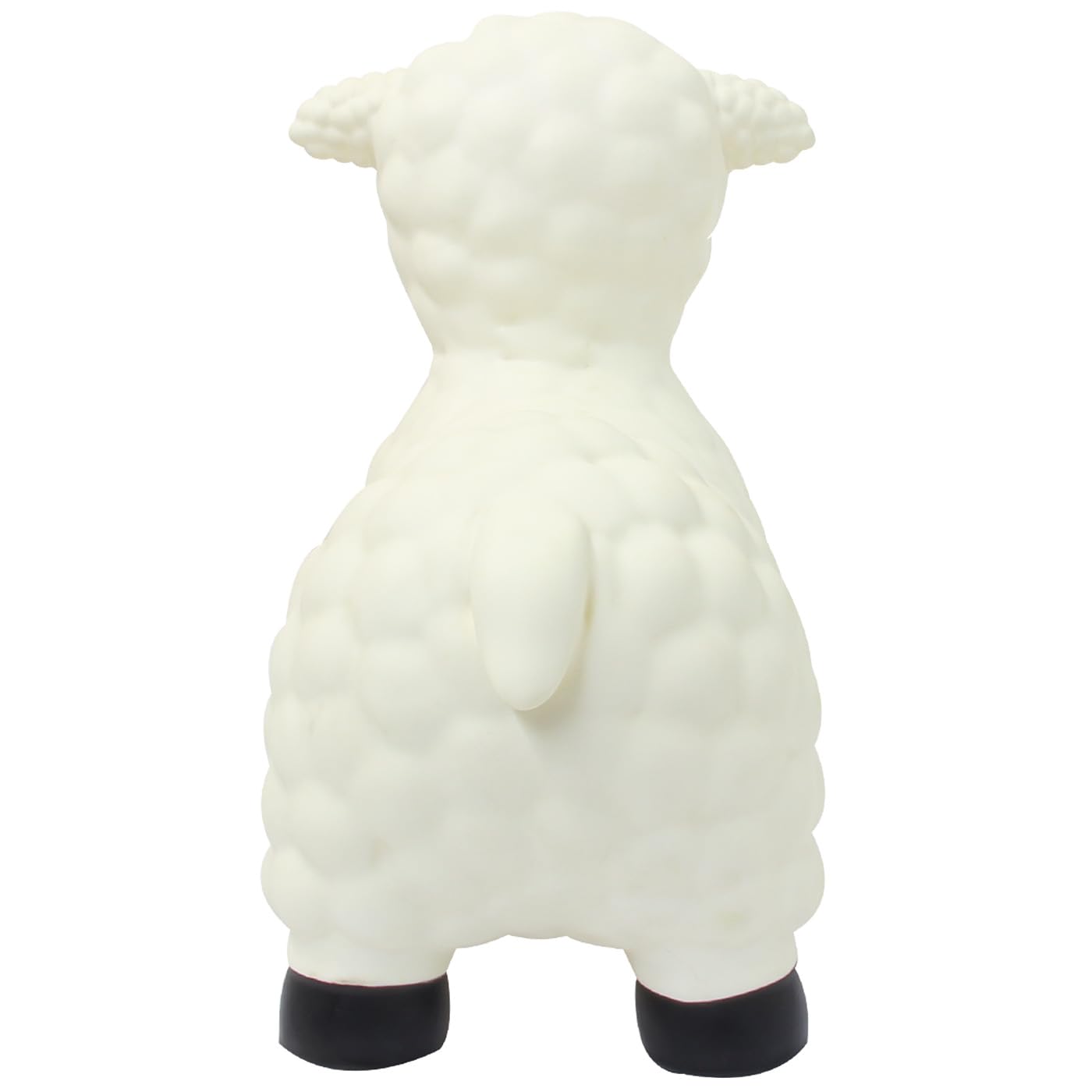 Jamara 460590 - Animal Saltarín Oveja Blanca con Bomba – Peso hasta a 50 kg, Orejas como Soporte, Resistente, Promueve el Sentido del Equilibrio, Simple de Limpiar
