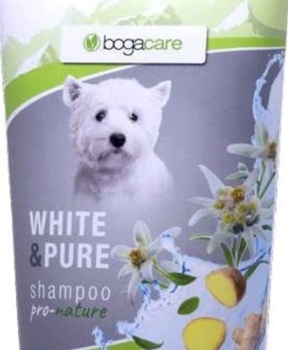 Bogacare Shampoo White & Pure Hund 250ml, UBO0237, klar
