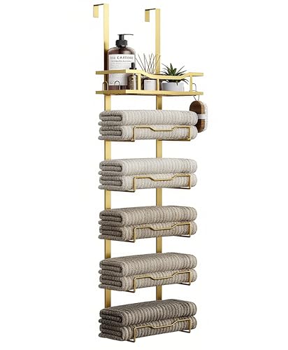 Aetyord Hanging Towel Racks for Bathroom Storage