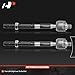 A-Premium 2 x Front Inner Tie Rod Ends, Compatible with Kia Sportage 2017-2023 & Hyundai Tucson 2016-2023