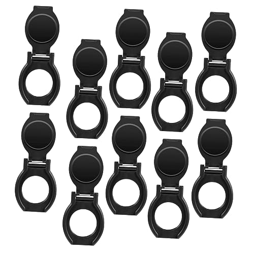 Homoyoyo Privacy Camera Cover Set 10 Pcs Webcam Lens Caps for Abs Material Easy to Install