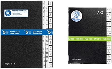 Raccoglitore Documenti PAGNA A4 - 31 Scomparti | Nero | Resistente E Pratico Per Ufficio - Foto 8