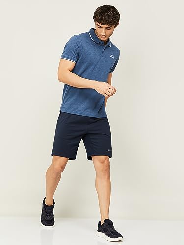 Image of Kappa Men Cotton Regular Fit Solid T Shirt