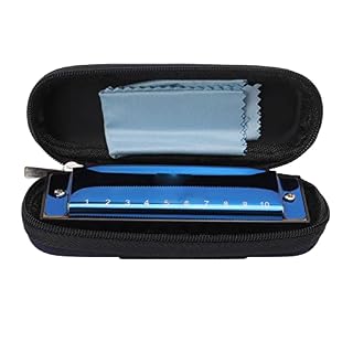 Harmonica, Orgue à Bouche Durable C Key 10 Trous Son Agréable pour Jouer pour les Enfants pour la Performance(Bleu foncé) - Les Beatles, Paul McCartney, John Lennon, RIngo Starr, George Harrison Harmonica, Orgue à Bouche Durable C Key 10 Trous Son Agréable pour Jouer pour les Enfants pour la Performance(Bleu foncé) – Image 4