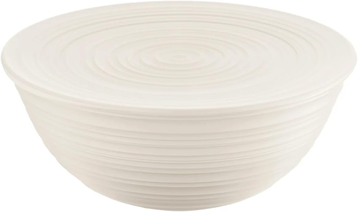 Guzzini 1750 Bowl with lid, Post Consumer Recycled Plastic, 5 liters