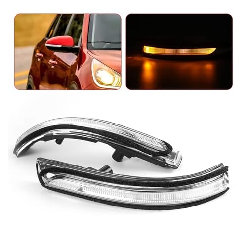 Intermitente Kia Niro Luces LED Espejo Retrovisor con Acabado Hermético Original 2