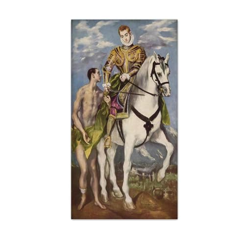 Image sur toile peinture Saint Martin pour habiller un mur vide sans encombrer
