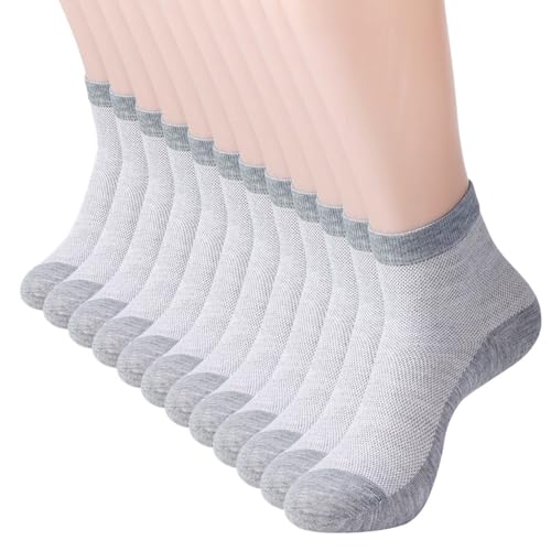 Image of Women's Thin Cool Socks, Comfort Breathable Lightweight Ankle Socks