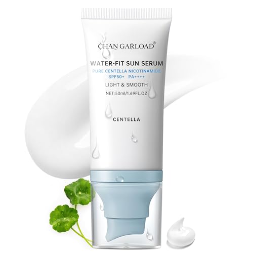 CHANGARLOAD Korean Sunscreen for Face & Body – SPF 50+ Madagascar Centella Mineral Sunblock with Tinted Moisturizer, Hyaluronic Acid & Niacinamide, Lightweight & Hydrating Korean Skin Care, 50ml