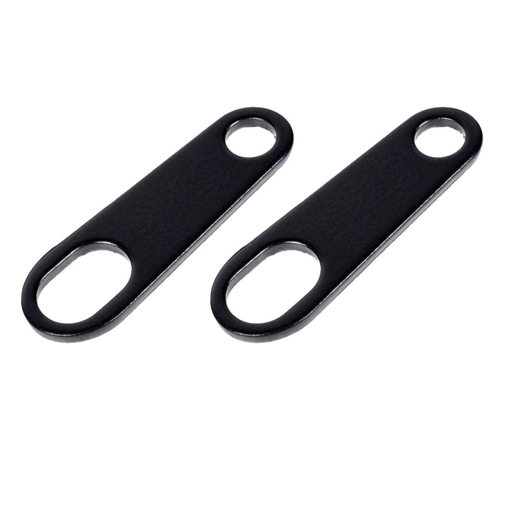 Trade 1 Pair of Motorcycle Turn Signal Indicator Relocation Brackets Holders Black-image-47