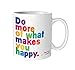 Quotables Mug - Do More of What Makes You Happy