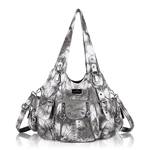 Image of Angel Kiss Purses for Women Soft PU Leather Large Hobo Bags for Women Shoulder Bag | Soft