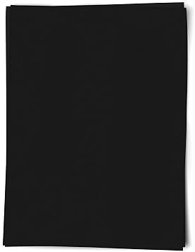 Black Poster Board, Premium 2-Sided 22x28 Poster Board for School Projects, Arts & Crafts, Water & Fade Resistant Posterboard for Signs & Presentations, Large Poster Board 22x28, 24 Count