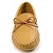 Minnetonka Men's Double Softsole, Natural Deerskin, 10 M US