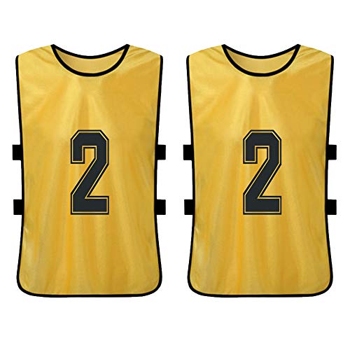 Andoer 6 PCS Pinnies de basquete infantil Camisas de basquete de secagem rápida Juventude Esportes S